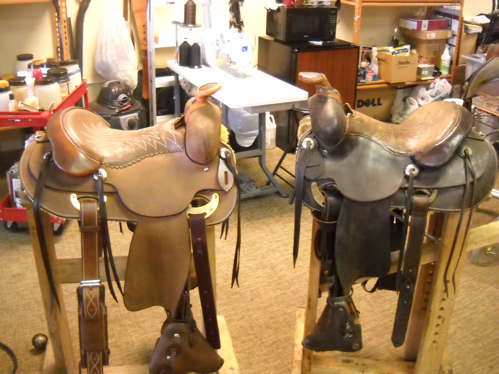 M.L. Leddys 1958 Elsburg Replica Saddle By OBL